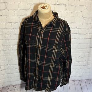 Old Navy Plaid Regular Fit Shacket Size Large